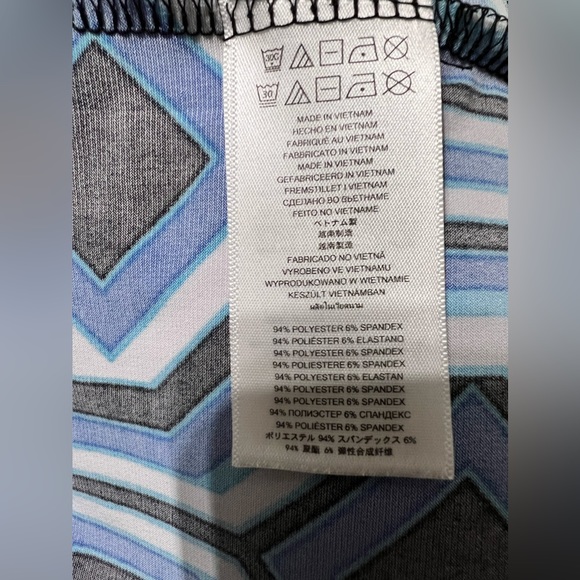 Michael Kors Drs NWOT -Lng Slv/ Bk Zip/Ryl Bl •Blk • Wht/ Smoke-Free Pet-Free Hm - Picture 5 of 5